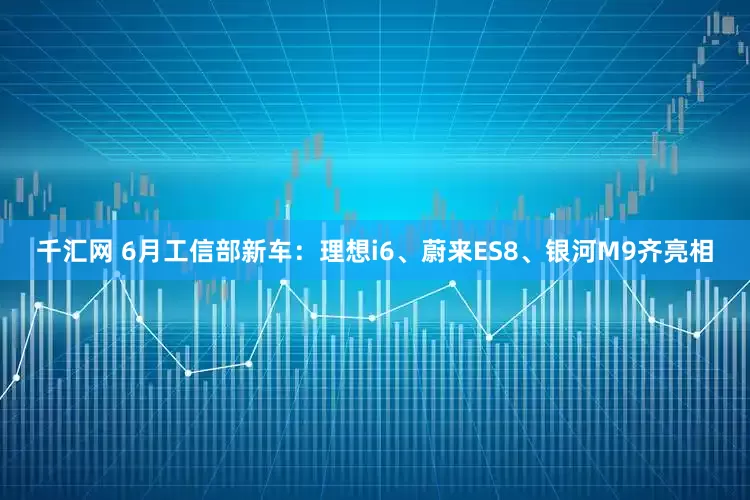 千汇网 6月工信部新车：理想i6、蔚来ES8、银河M9齐亮相